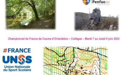 Le collège accueille les Championnats de France de Course d’Orientation UNSS